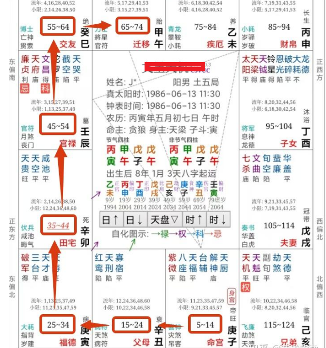 《紫微斗数——命盘构成》“30个构成要素拆解”深度分析【上篇...